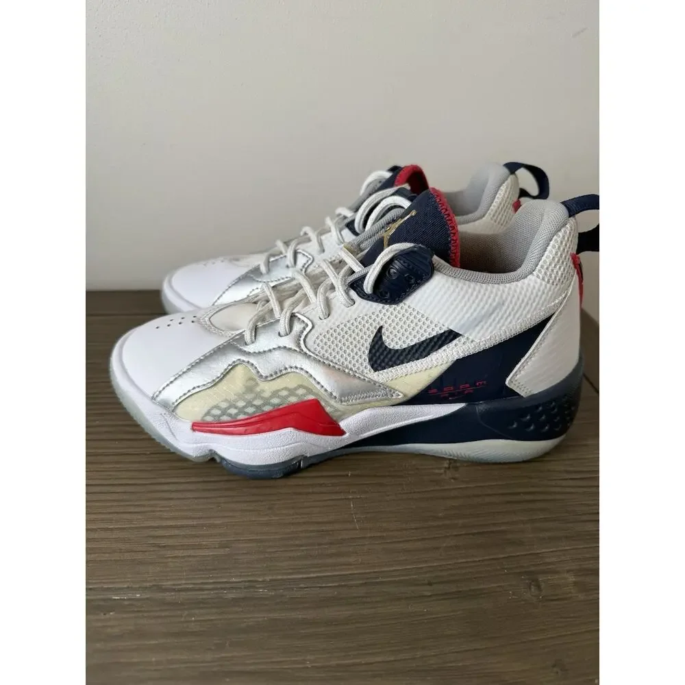Nike Jordan Zoom '92 Olympics Men's Youth Sz 5 Shoes Red Black White Basketball